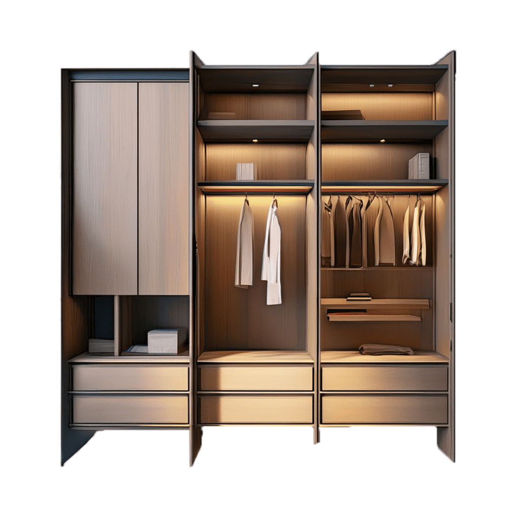 modular wardrobe