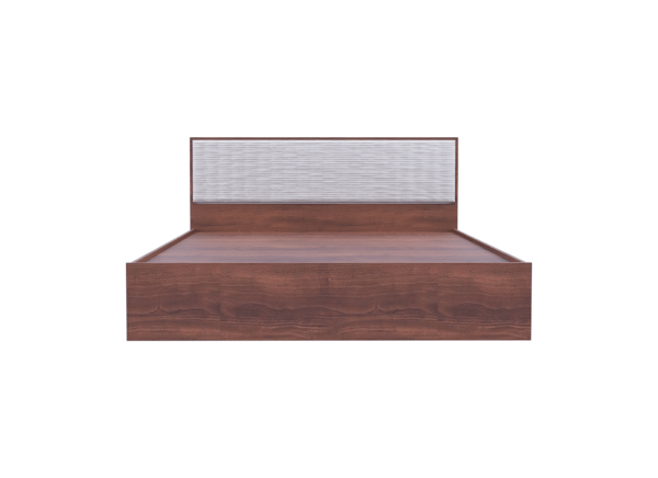 Orion Modular Hydraulic Bed (Classic Walnut) | Stylish Design with Smart Storage - Image 4