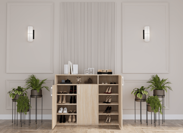 Mystic Shoe Rack (Ice Beech) | Stylish & Space-Saving Storage - Image 2